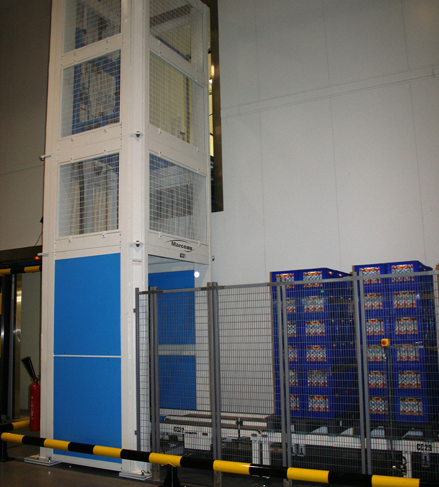 Image d'un élévateur Montepal pour le secteur Logistique