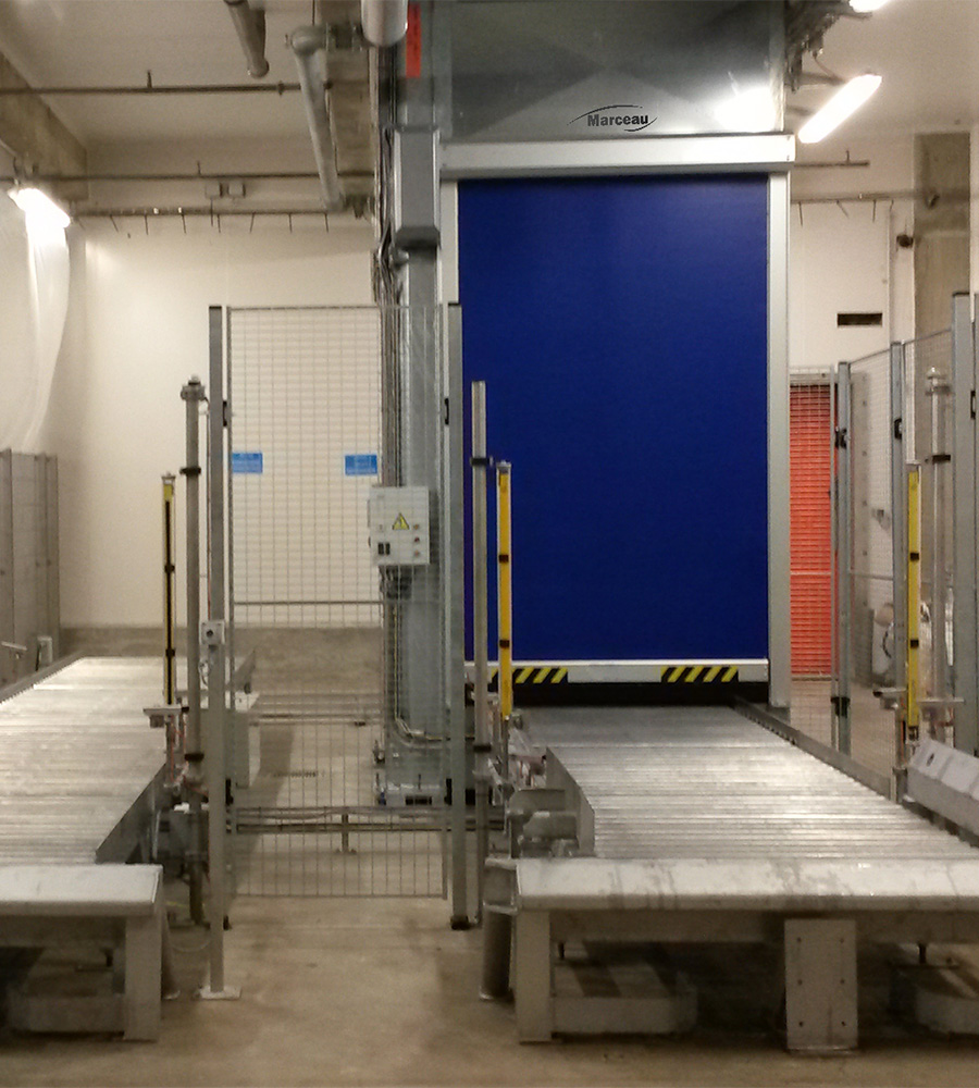 Image d'un élévateur Montepal pour le secteur Agroalimentaire