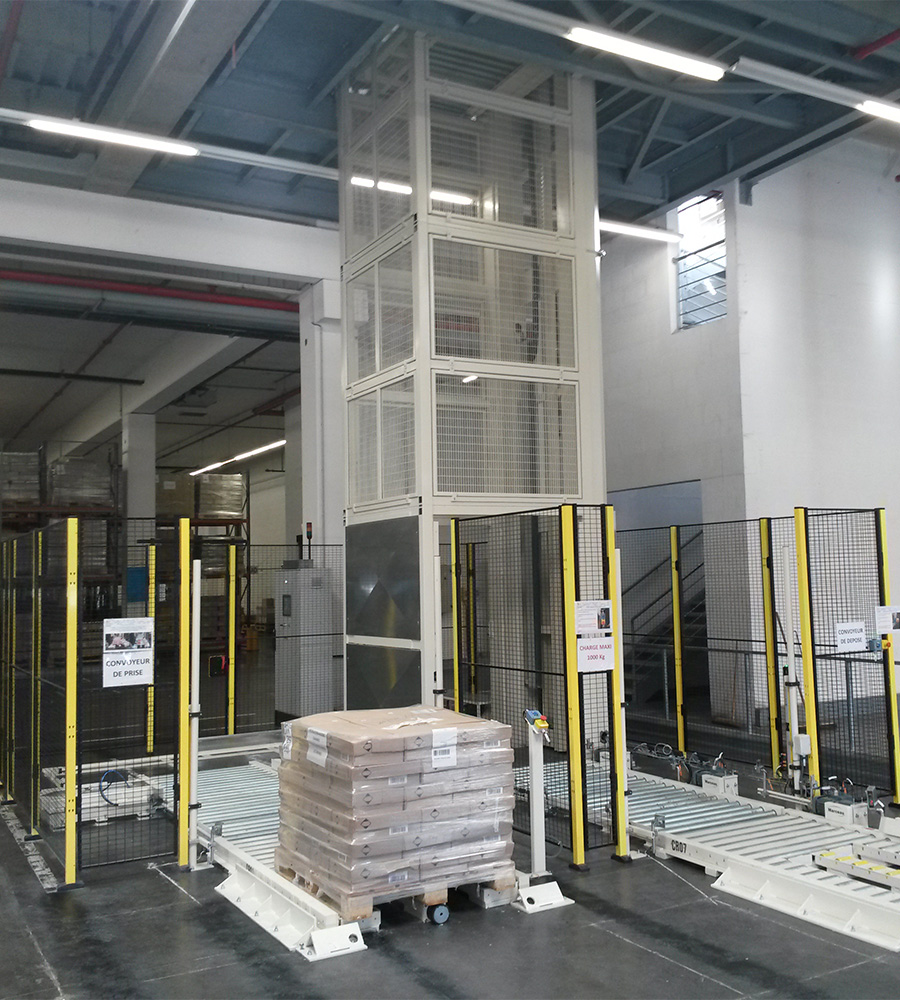 Image d'un élévateur Montepal pour le secteur Industriel